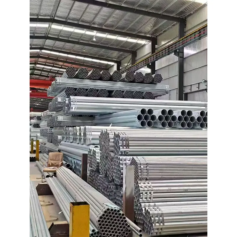 أنابيب الصلب غير الملحومة المدرفلة على البارد المجلفنة بالغمس على الساخن