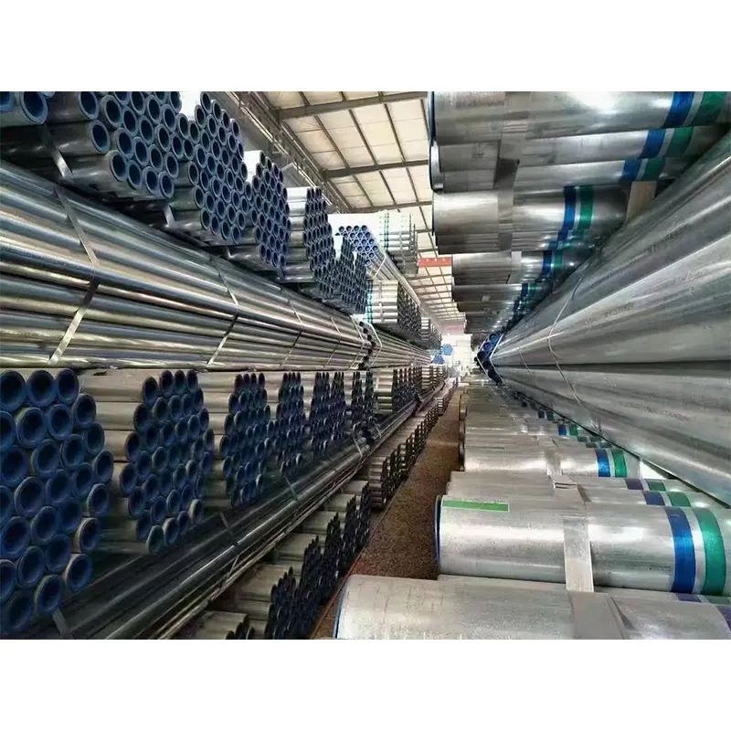 أنابيب الصلب المستديرة المجلفنة بالغمس الساخن على الحائط السميك